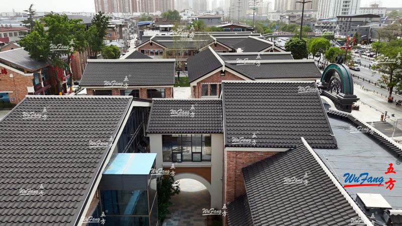 五方彩石金屬瓦安裝案例